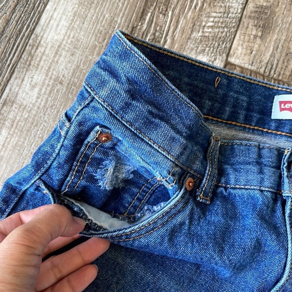 Levi’s 511 Slim Boy Jean Shorts, 18 Regular W29” - Picture 4 of 8